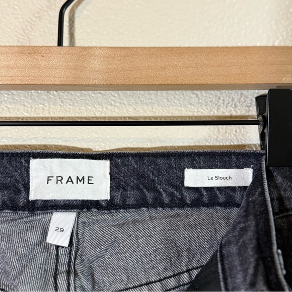 FRAME Le Slouch Utility Carpenter Jeans in the Blackwater wash 29 - Picture 7 of 8